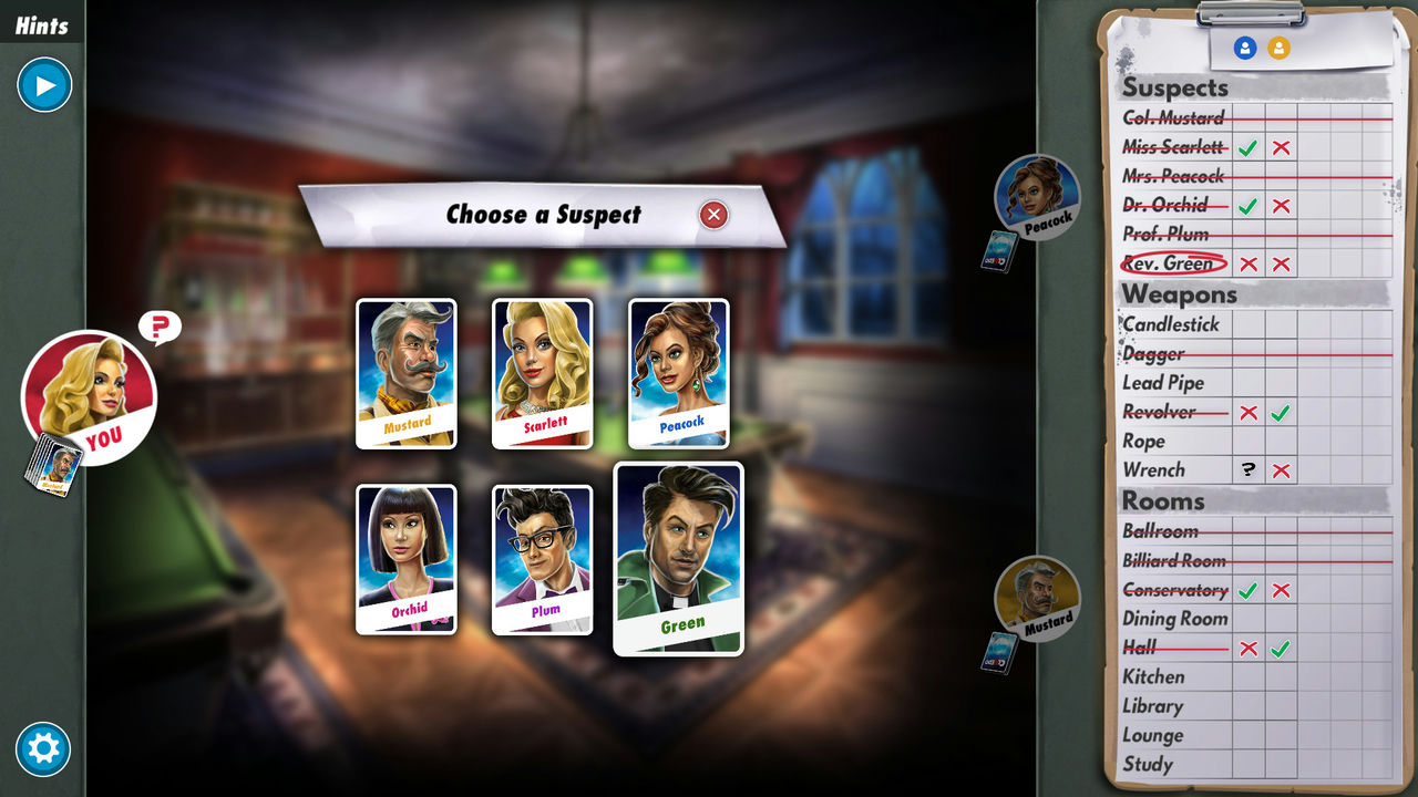 妙探寻凶 Clue-Cluedo: The Classic Mystery Game v20191113整合Tropical Mystery+v20190503整合DLC+v20190821 免安装中文版[7.95GB]【B4114】